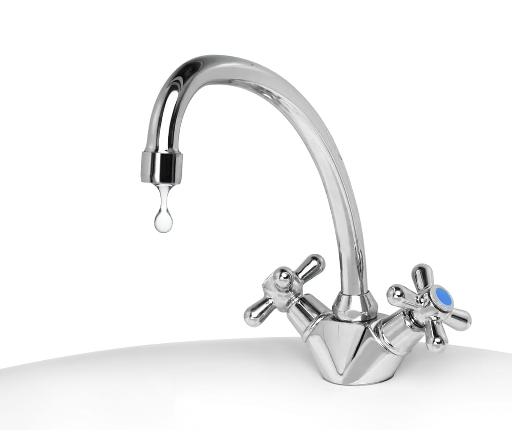 How much water is wasted from a dripping faucet?